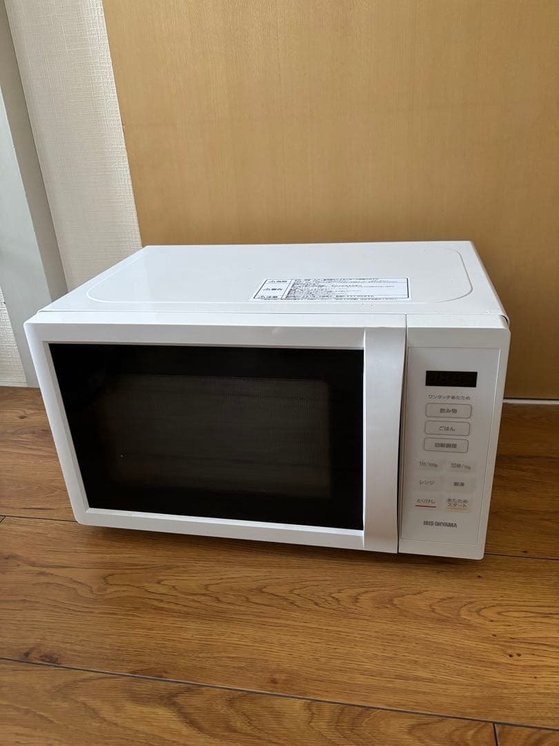 IRIS　電子レンジ　23年製　kMB-T178-W　レンジ