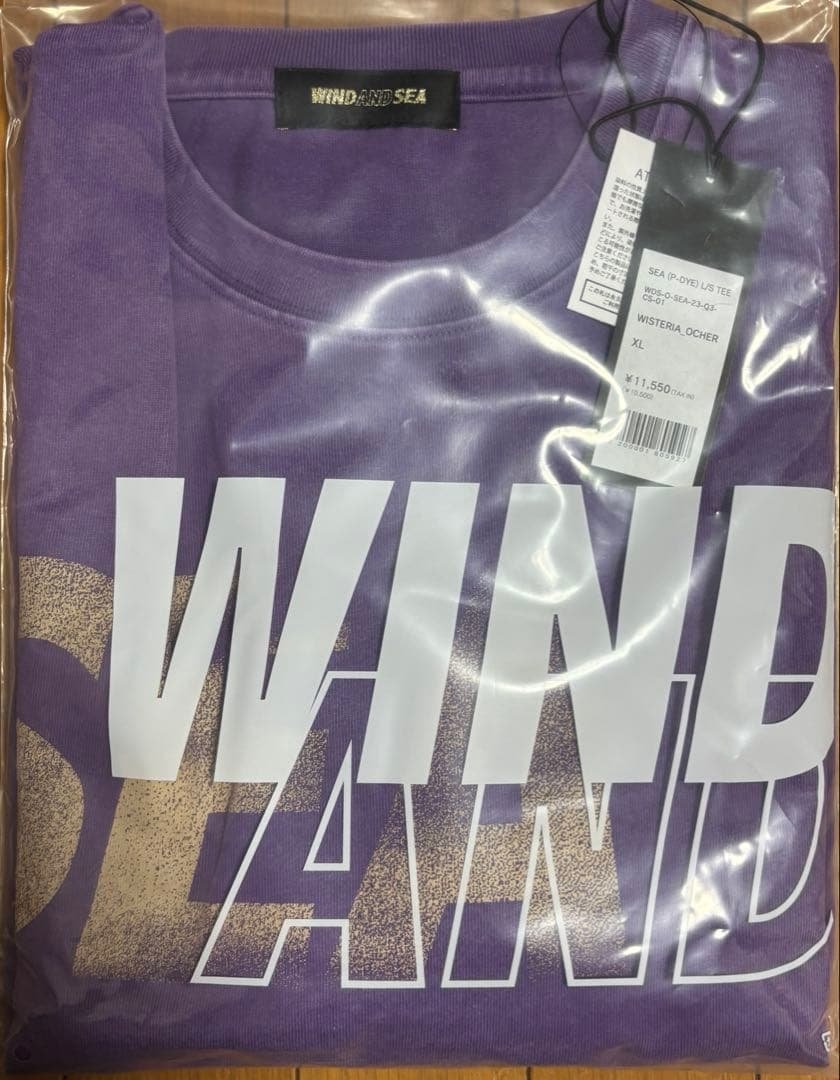 RYU【新品】WIND AND SEA P-DYE ロンT XL