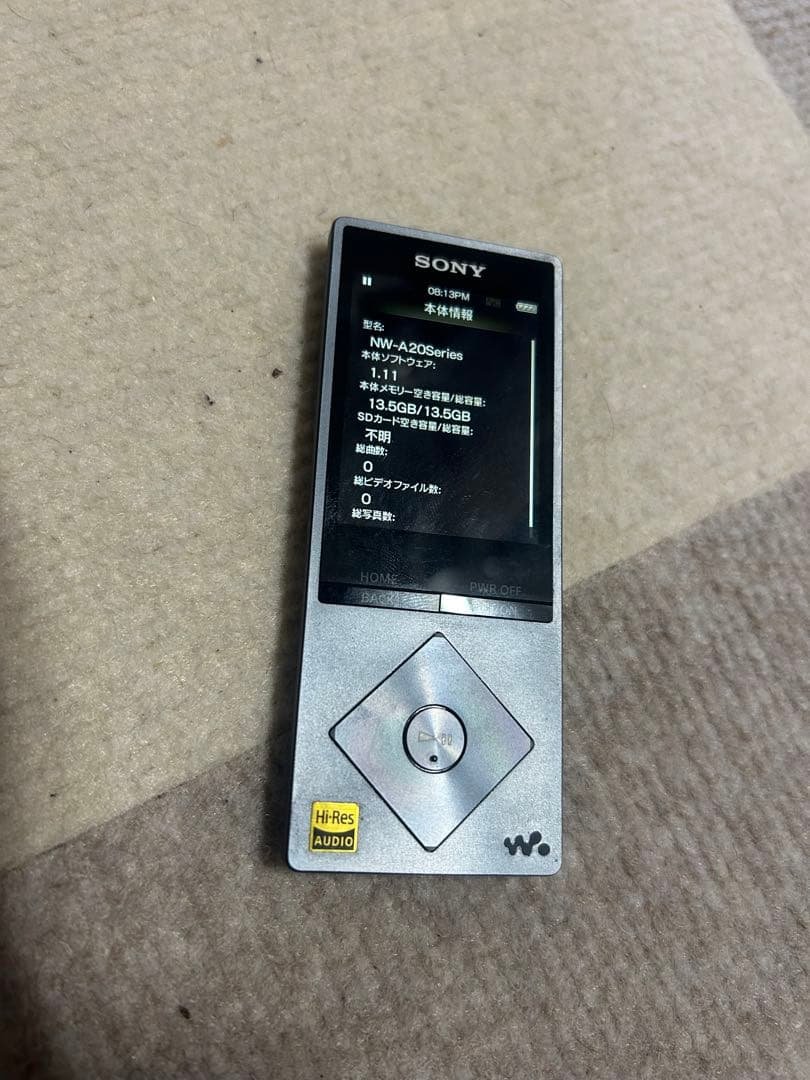 SONY WALKMAN NW-A25HN ハイレゾ音源対応