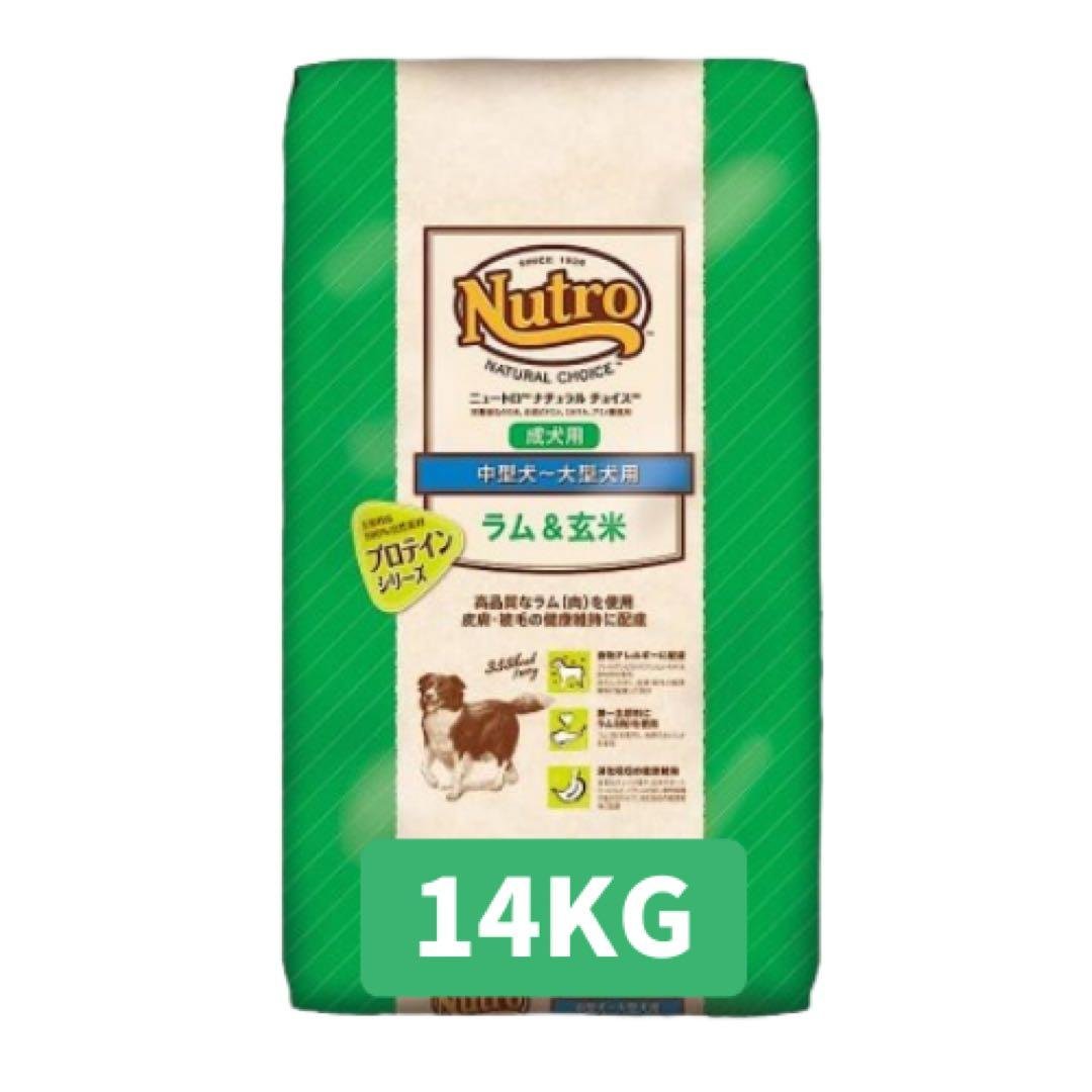 ★ニュートロ　ナチュラルチョイス　ラム&玄米★14kg 中型犬〜大型犬用！