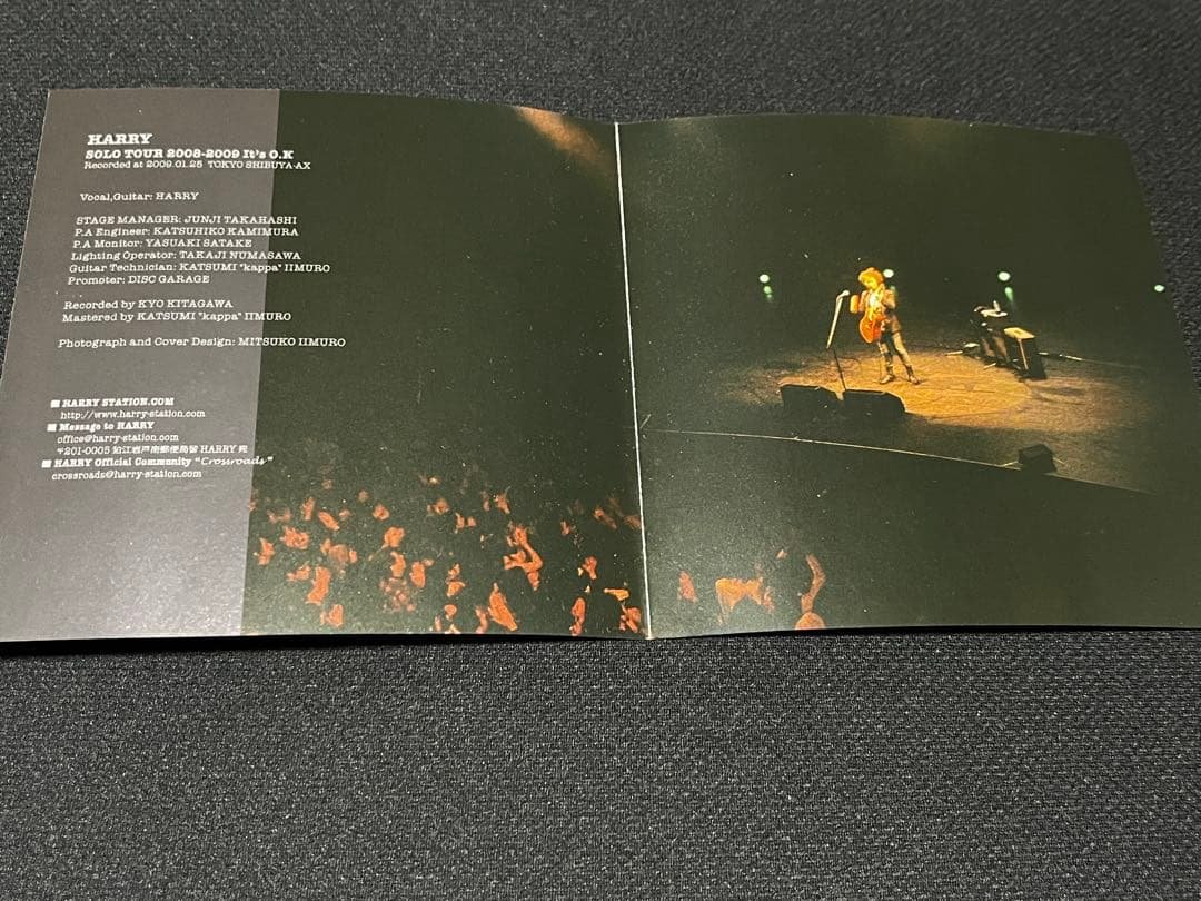 HARRY SOLO TOUR It’s O.K 村越弘明 2CD