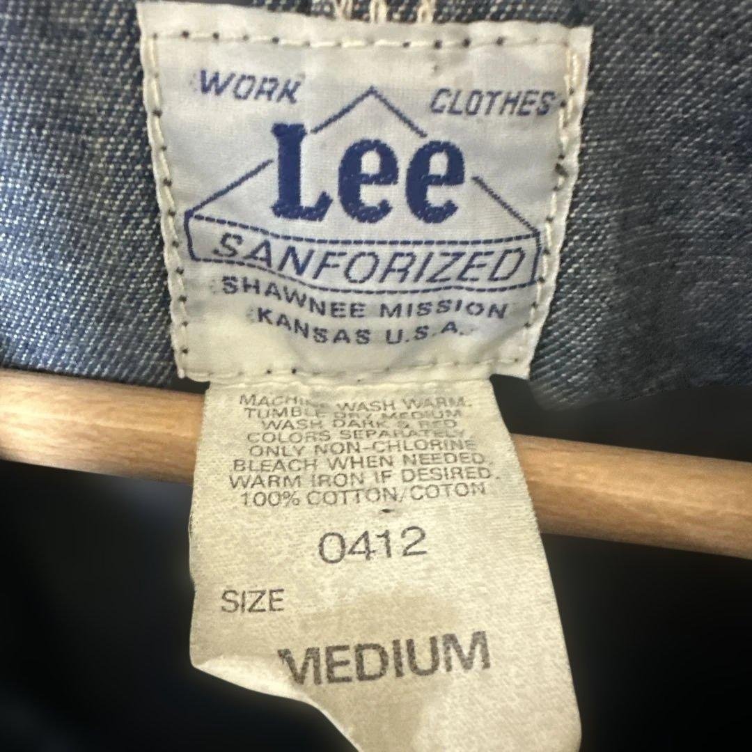 Lee デニムカバーオール 復刻0412 Mサイズ