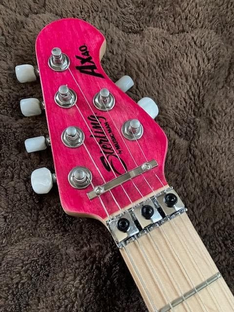 ギター Sterling by MUSIC MAN AXIS AX40 (Pink)
