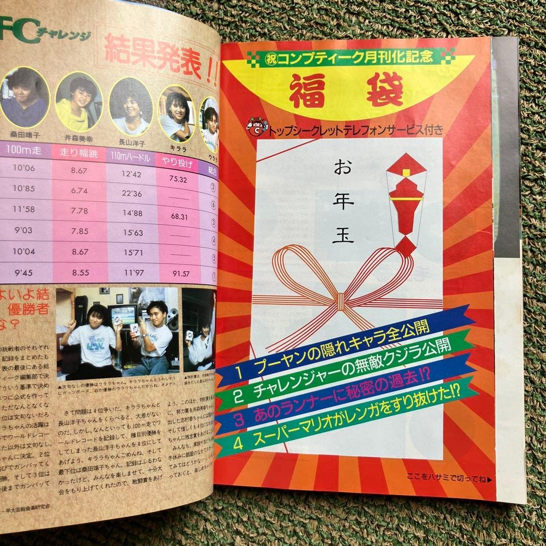 コンプティーク1986年1月号