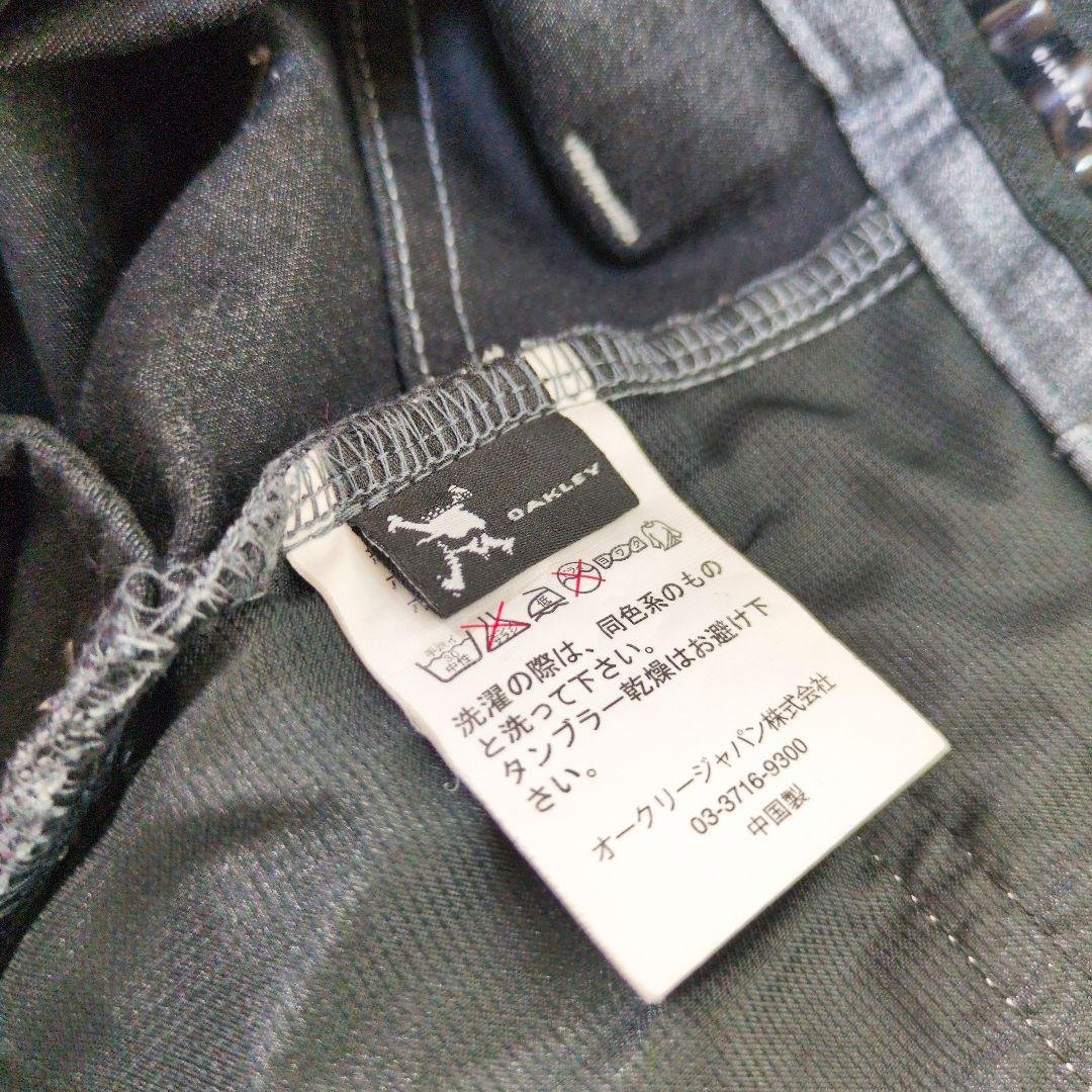 OAKLEY　GOLF　オークリー　ゴルフパンツ　立体裁断　ストレッチ　スカル